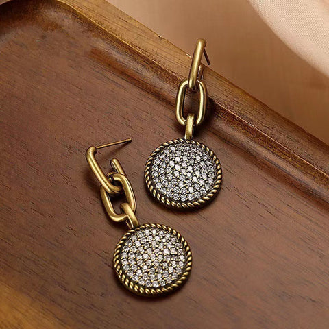 Zirconia Vintage Earrings