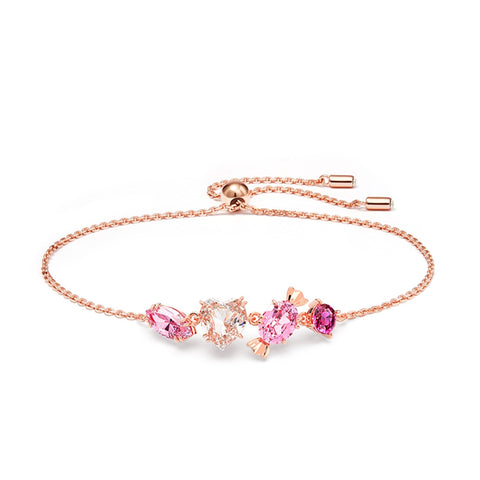 Pink Candy Heart Bracelet