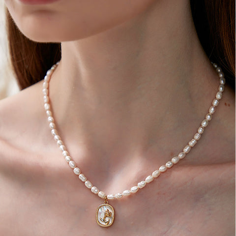 Xiaomi Freshwater Mother of Pearl Pendant Necklace