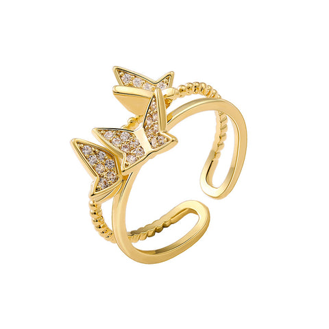 Butterfly Open End Ring