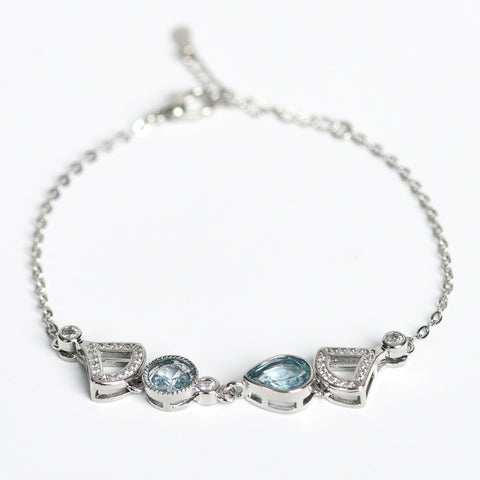 Natural Crystal Topaz Bracelet