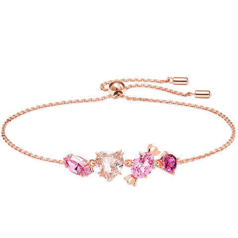 Pink Candy Heart Bracelet