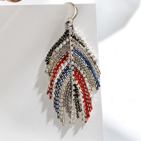 Colorful Bohemian Drop Earrings