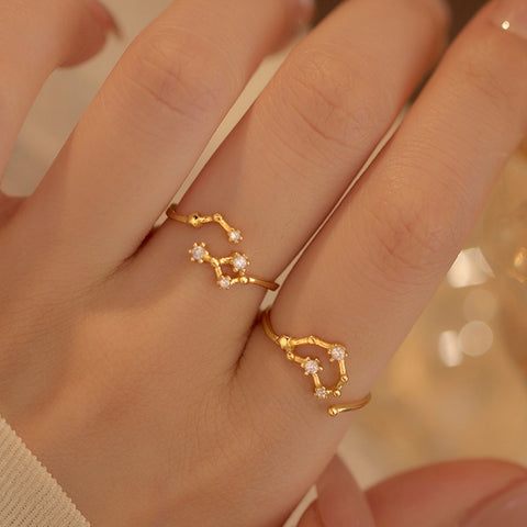 12 Constellation Rings