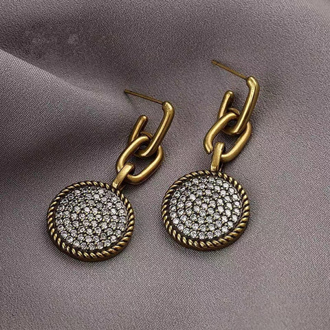 Zirconia Vintage Earrings