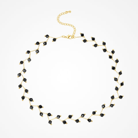 Black Full Star Necklace