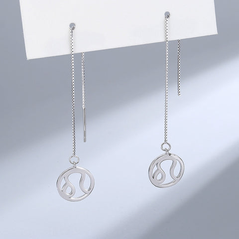 Zodiac Signs S925 Sterling Silver Earrings